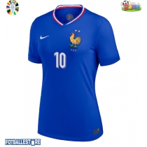 Frankrike Kylian Mbappe #10 Hjemmedrakt Dame EM 2024 Kortermet